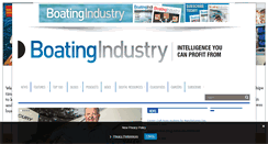 Desktop Screenshot of boatingindustry.com