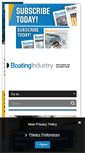 Mobile Screenshot of boatingindustry.com